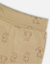 Load image into Gallery viewer, Deux Par Deux Pup Print Onesie and Grow Pant
