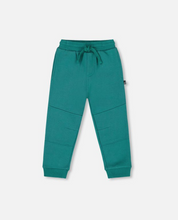 Load image into Gallery viewer, Deux Par Deux Fleece Jogger Jasper Green