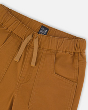 Load image into Gallery viewer, Deux Par Deux Twill Jogger Bronze