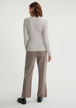 Load image into Gallery viewer, Fig Isla Light Turtleneck Sweater Birch Heather