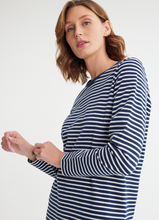 Load image into Gallery viewer, FIG Newport Stripe Long Sleeve Tee