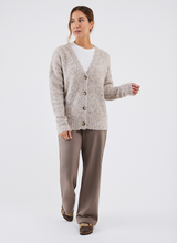 Load image into Gallery viewer, Fig Kanti Cardigan Birch Speckles
