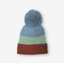 Load image into Gallery viewer, Headster TriColor Fleece Lined Beanie Red Clay