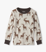 Load image into Gallery viewer, Hatley Pine Brush Stags Cotton Blend Pyjamas