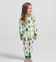 Load image into Gallery viewer, Little Blue House Christmas Trees Pyjamas