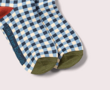 Load image into Gallery viewer, Little Green Radicals Teddy Bear Ankle Socks 3-Pack