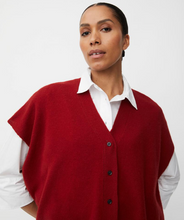 Load image into Gallery viewer, Masai Lucanne Sweater Vest Red Dahlia