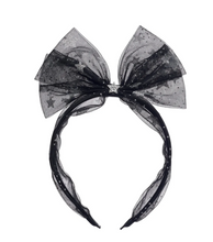 Load image into Gallery viewer, Rockahula Mystic Sparkle Tulle Bow Headband