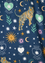 Load image into Gallery viewer, PJ Salvage Wild at Heart Flannel Pyjamas Navy