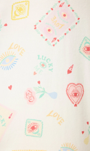 Load image into Gallery viewer, PJ Salvage Lucky Me Tarot Card Print PJ Set