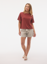 Load image into Gallery viewer, Fig Shenley Flutter Tee