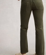 Load image into Gallery viewer, White Stuff UK Brooke Straight Cord Trouser Khaki Green