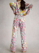 Load image into Gallery viewer, White Stuff UK Nina PJ Set Green Multi