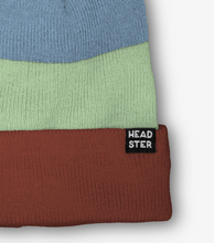 Load image into Gallery viewer, Headster TriColor Fleece Lined Beanie Red Clay