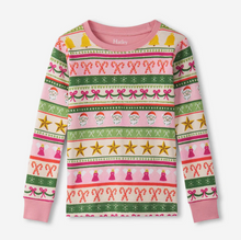 Load image into Gallery viewer, Hatley Pink Fun Fairisle Cotton Pyjamasj
