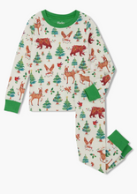 Load image into Gallery viewer, Hatley Holiday Animals Cotton Pyjamas