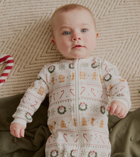 Load image into Gallery viewer, Petit Lem Holiday Treats Fairisle Print Thermal Sleeper