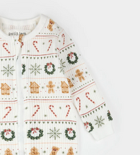 Load image into Gallery viewer, Petit Lem Holiday Treats Fairisle Print Thermal Sleeper