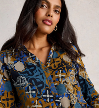 Load image into Gallery viewer, White Stuff UK Annie Jersey Shirt Chartreuse Multi