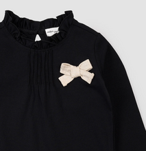 Load image into Gallery viewer, Miles Gold Grosgrain Bow Top