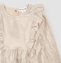 Load image into Gallery viewer, Miles Gold Sparkle Dress