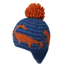 Load image into Gallery viewer, Ambler Kids Dino Pom Beanie