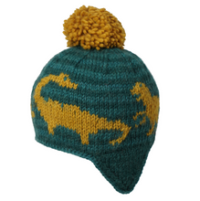 Load image into Gallery viewer, Ambler Kids Dino Pom Beanie