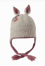 Load image into Gallery viewer, Ambler Kids Forest Animal Knit Hat with Tie