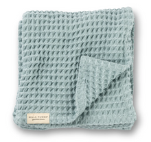Load image into Gallery viewer, Bella Tunno Waffle Baby Blanket Fog