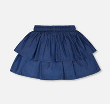Load image into Gallery viewer, Deux Par Deux Chambray Skort