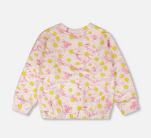 Load image into Gallery viewer, Deux Par Deux Daisy Print Sweatshirt