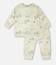 Load image into Gallery viewer, Deux Par Deux Safari Animal Print Top and Pant
