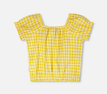 Load image into Gallery viewer, Deux Par Deux Gingham Top