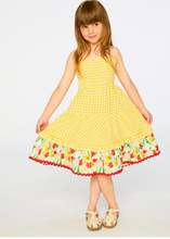 Load image into Gallery viewer, Deux Par Deux Gingham Sun Dress