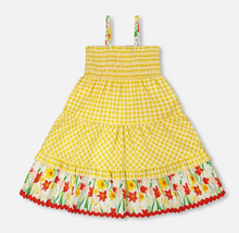 Load image into Gallery viewer, Deux Par Deux Gingham Sun Dress