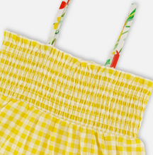 Load image into Gallery viewer, Deux Par Deux Gingham Sun Dress