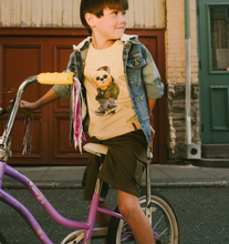 Load image into Gallery viewer, Deux Par Deux Stretch Twill Cargo Short Dark Khaki