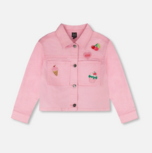 Load image into Gallery viewer, Deux Par Deux Pink Jean Jacket