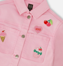 Load image into Gallery viewer, Deux Par Deux Pink Jean Jacket