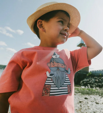 Load image into Gallery viewer, Deux Par Deux Sailor Print Tee