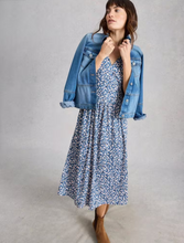 Load image into Gallery viewer, White Stuff UK Leah Jersey Dress Blue Multi