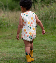 Load image into Gallery viewer, Little Green Radicals Flora Bubble Body Playsuit