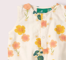 Load image into Gallery viewer, Little Green Radicals Flora Bubble Body Playsuit
