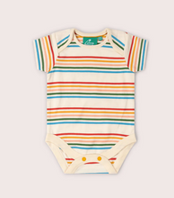 Load image into Gallery viewer, Little Green Radicals Rainbow Stripe Onesie