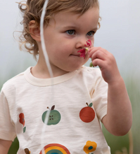Load image into Gallery viewer, Little Green Radicals Vintage Rainbows Tee