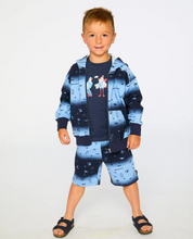 Load image into Gallery viewer, Deux Par Deux Seaside Zip Hoodie