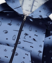 Load image into Gallery viewer, Deux Par Deux Seaside Zip Hoodie
