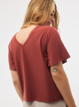 Load image into Gallery viewer, Fig Shenley Flutter Tee