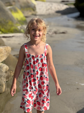Load image into Gallery viewer, Vignette Tallulah Romper Strawberries