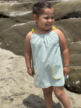 Load image into Gallery viewer, Vignette Connie Dress Green Stripe